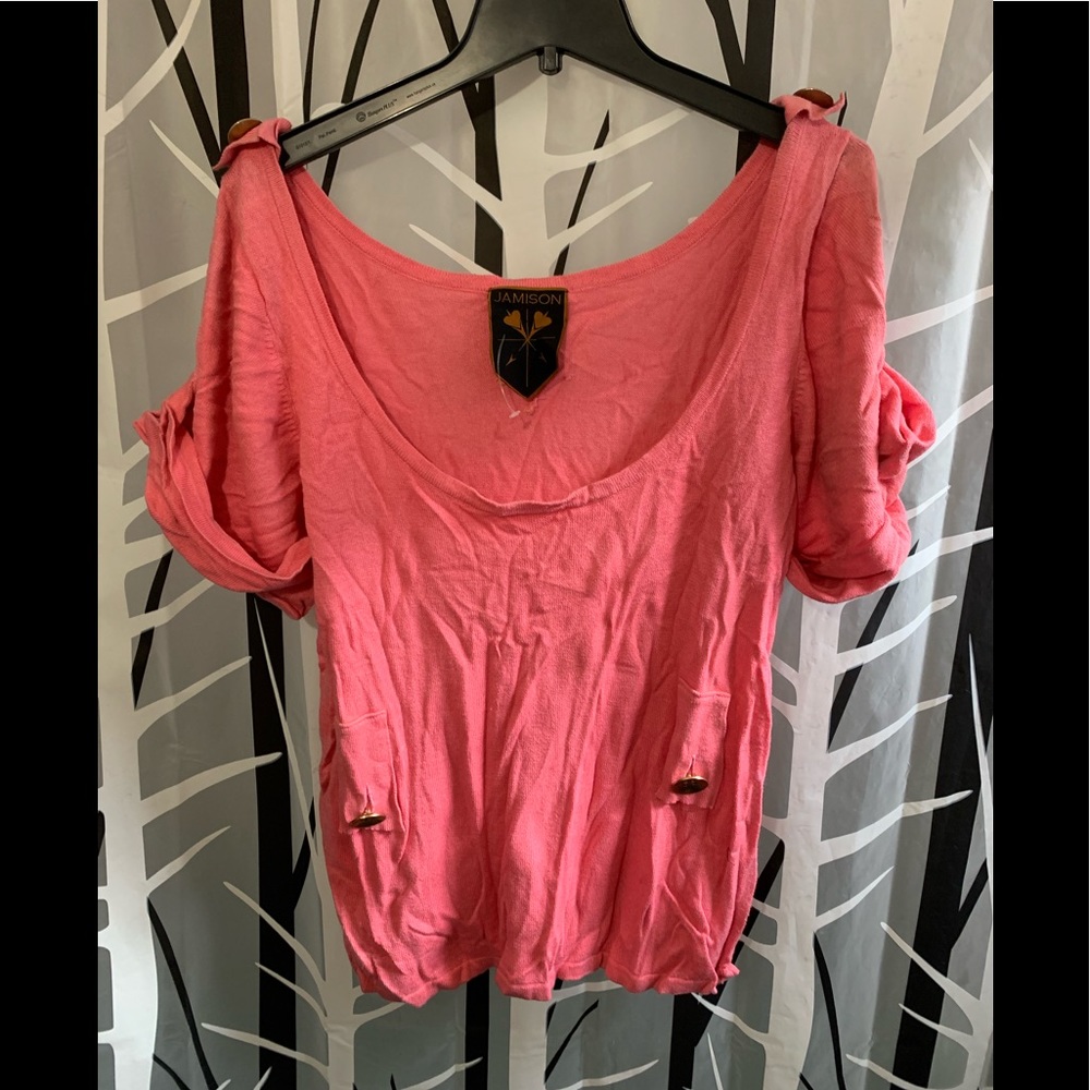 🔥5/$25- Jamison Off Shoulders Top Sz L
